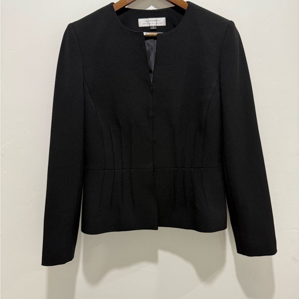 Tahari Arthur S. Levine Black Women's Jacket